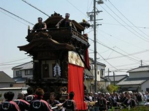 西成岩西組の山車2