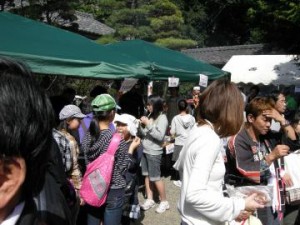 ポテトとコロッケの出店