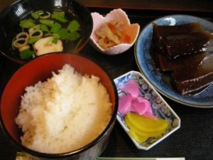 『桜茶屋』 味噌でんがく定食