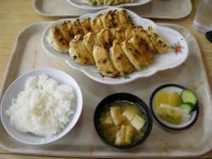 餃子の店　福みつの定食大