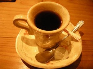 食後のコーヒー