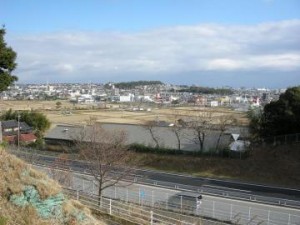 本宮山砥鹿神社から見える半田市内