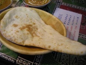 インド料理「ナマステ」のナン