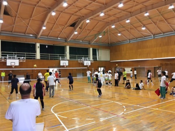 第41回西成岩区町内対抗ソフトバレーボール大会 試合