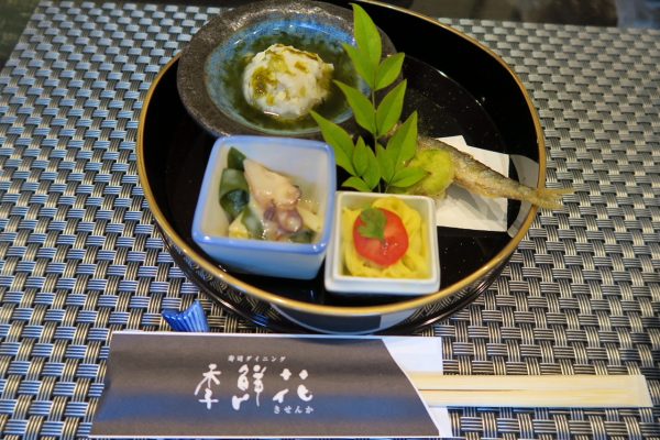 寿司ダイニング季鮮花 花ランチの前菜