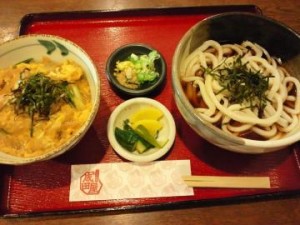 ミニ丼セット（親子丼+冷うどん）