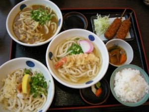 うどん三昧定食