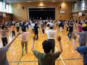 民踊講習会の練習_2