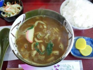 月美亭のスープカレーうどんランチ