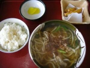 手作り餃子　月美亭　入豚うどん定食_1