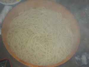 うどんのたらい