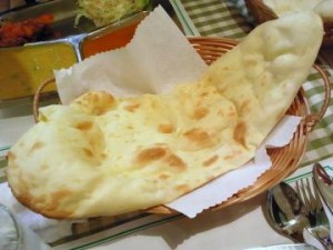 インド料理ジャイプールのナン