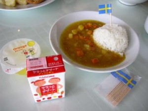 IKEAレストラン　キッズカレーライス