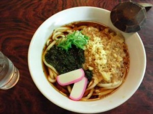 三角庵 アカモクうどん