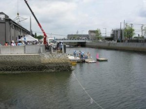 半田運河手づくりいかだレース大会_10