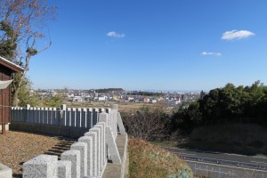 本宮山砥鹿神社からの景色