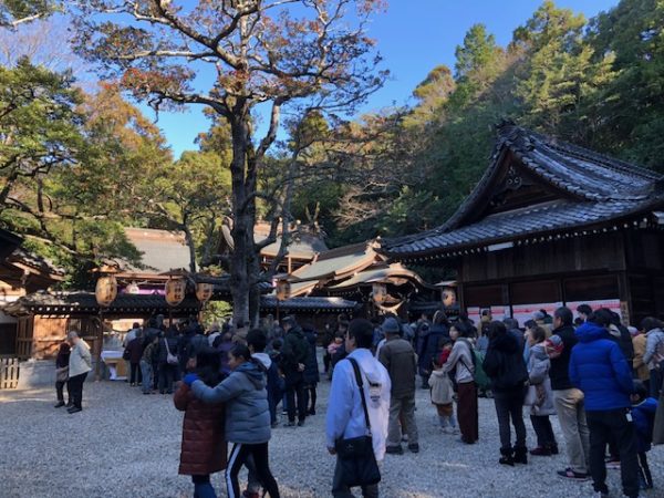 元旦恒例の初詣 常滑 多賀神社2020