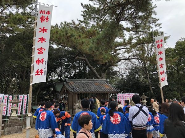 元旦恒例の初詣 常滑 樽水本宮神社2020_1