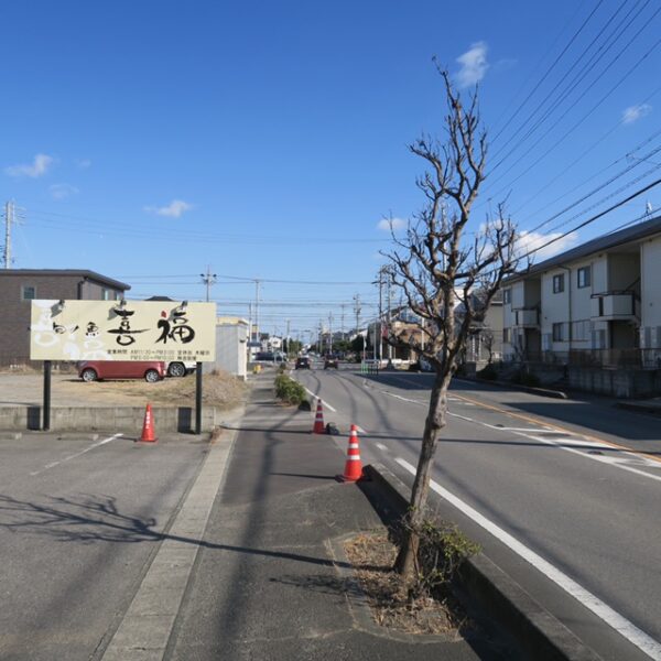 旬の魚 喜福 看板