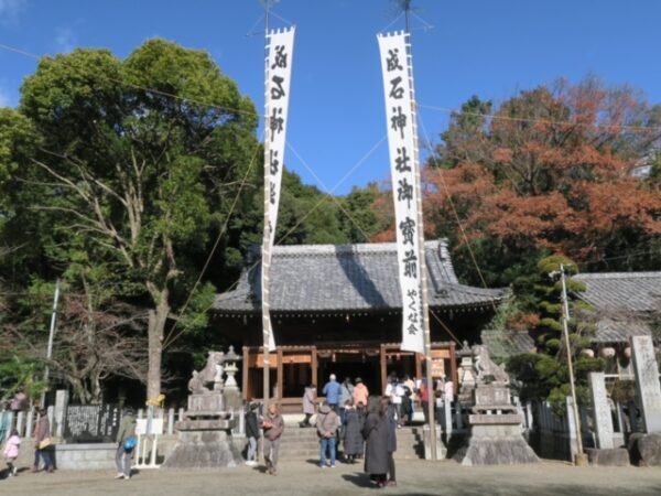 2022年初詣 半田市 成石神社