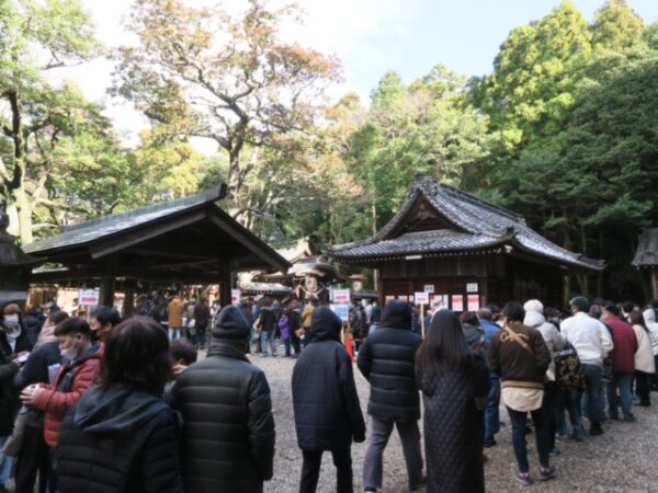 2022年初詣 常滑市 多賀神社_1