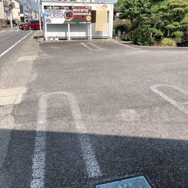 自家焙煎珈琲丸喜 ライン引き工事